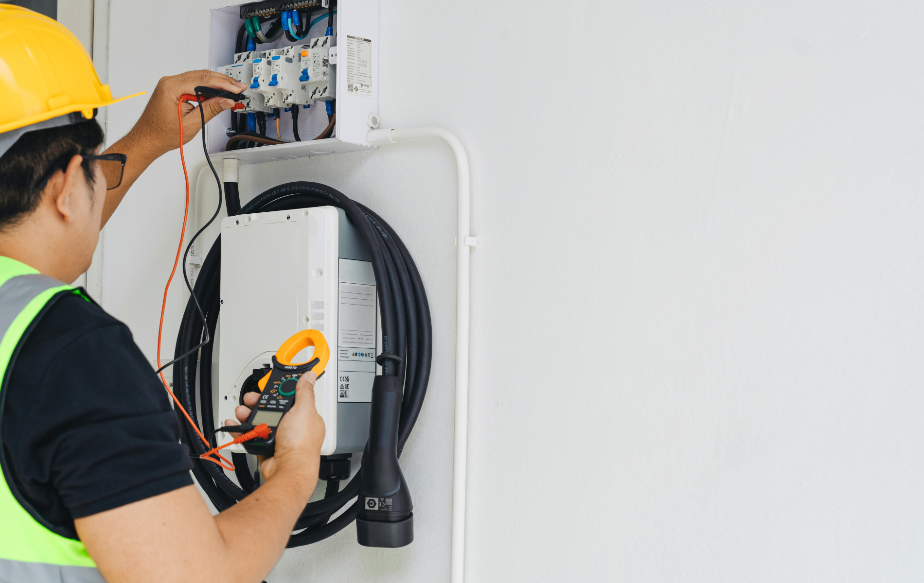 electrician doing inspections